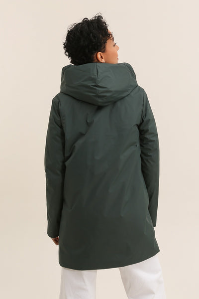 Imperméable réversible | Laura Jo #couleur_vert-foret