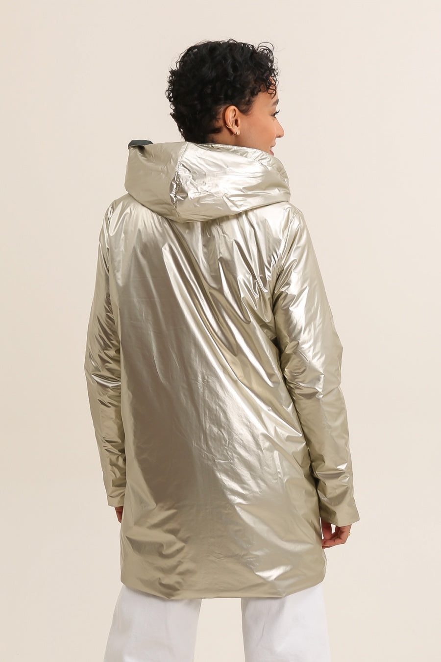 Imperméable réversible | Laura Jo #couleur_vert-foret