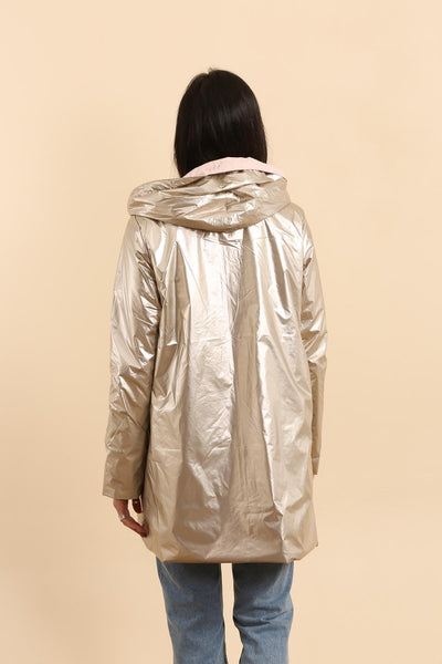 parka légère femme #couleur_rose-nude