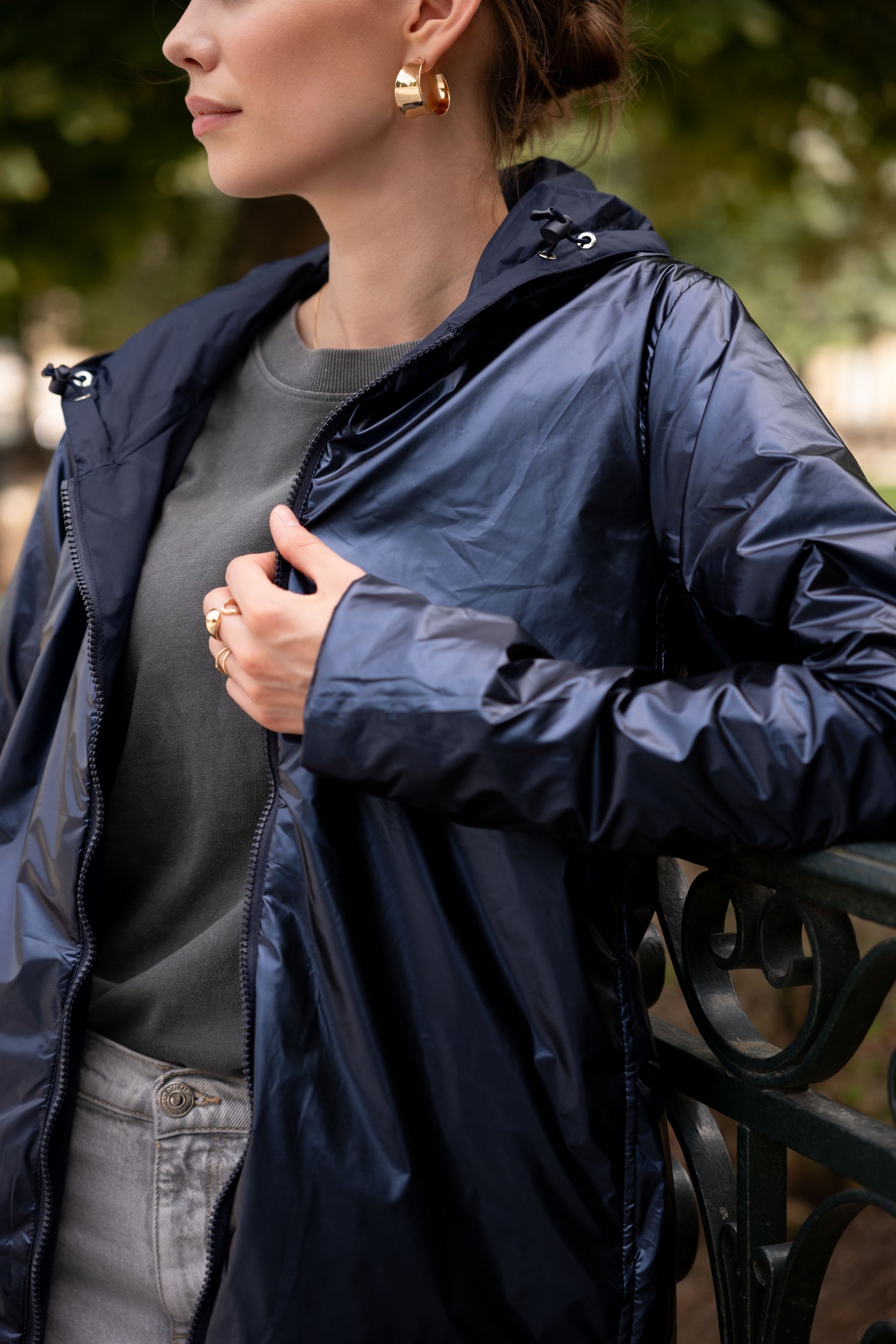 parka légère femme #couleur_marine