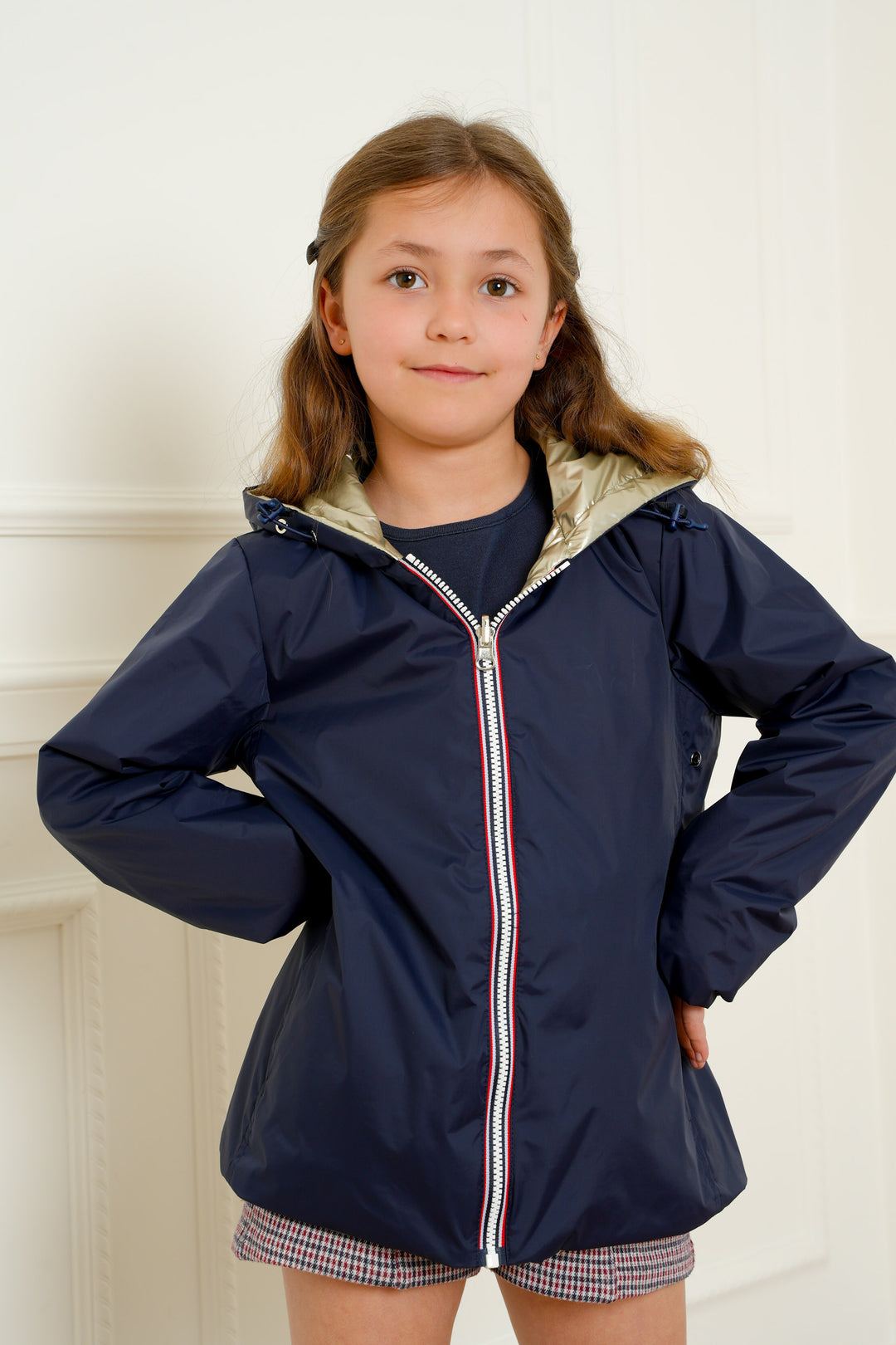 Blouson imperméable fille sale